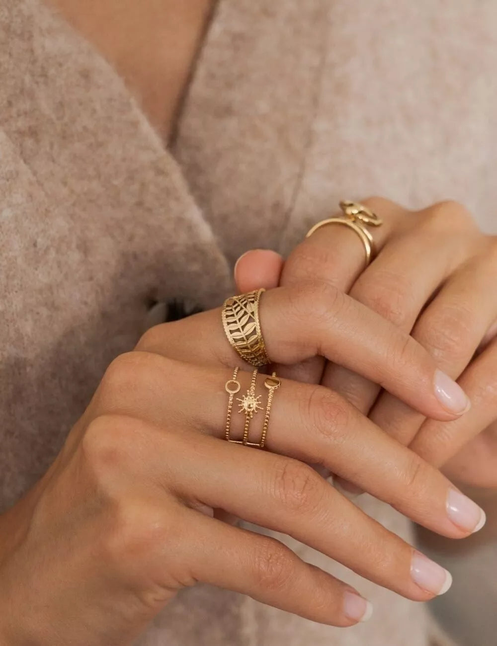 Bague Sezny - Dorée