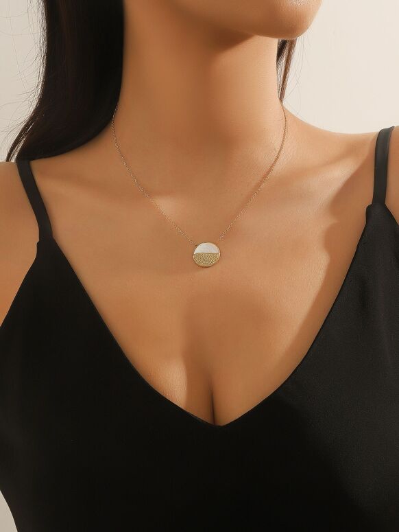 Collier - Acier Inoxydable Chaîne Réglable Élégante