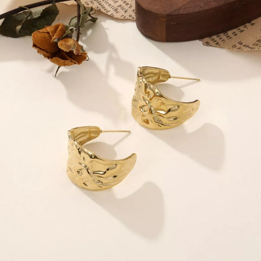 Boucles d'oreilles créoles - Abigail