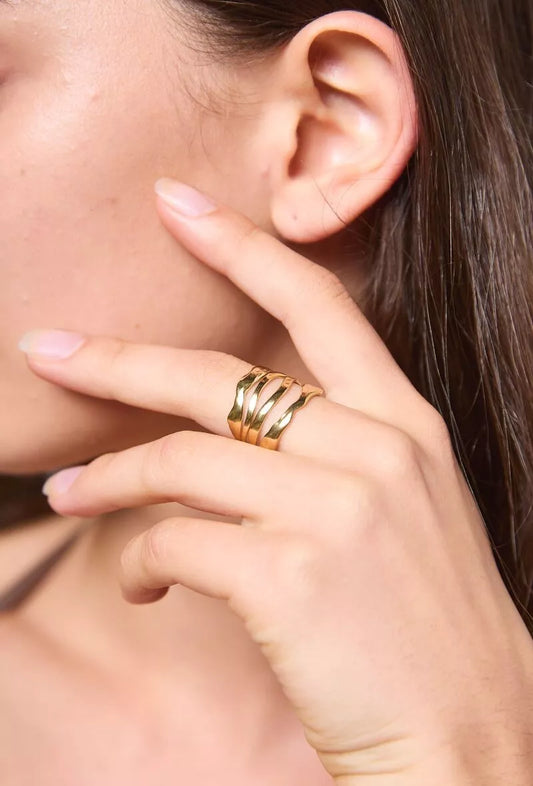 Bague en acier inoxydable